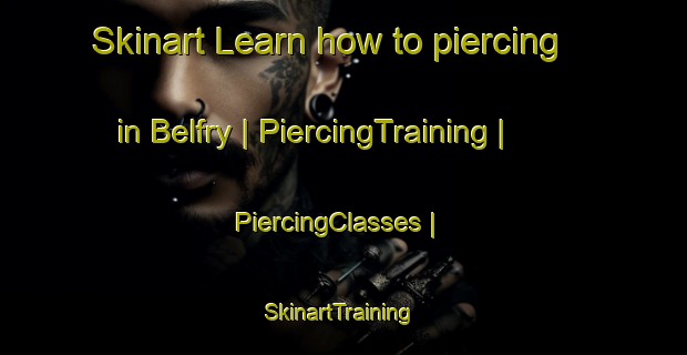 Skinart Learn how to piercing in Belfry | PiercingTraining | PiercingClasses | SkinartTraining-United States